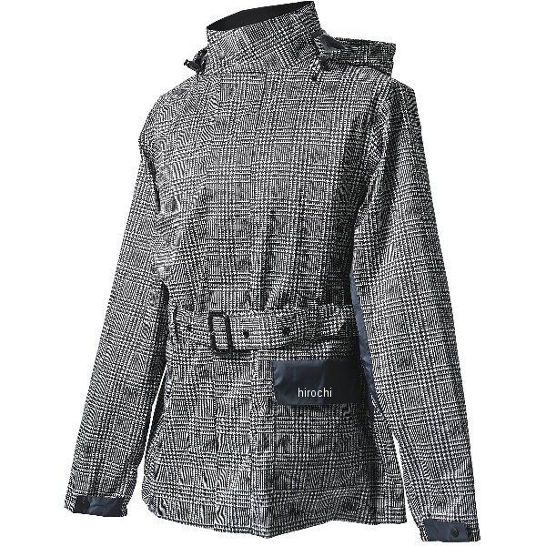 マイクロレインコート チェック Mサイズ