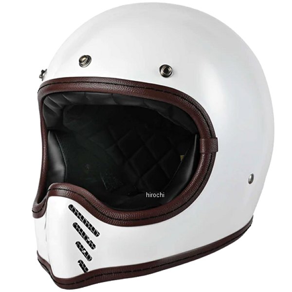 フルフェイスヘルメット TRIPLE CROSS 白 Mサイズ