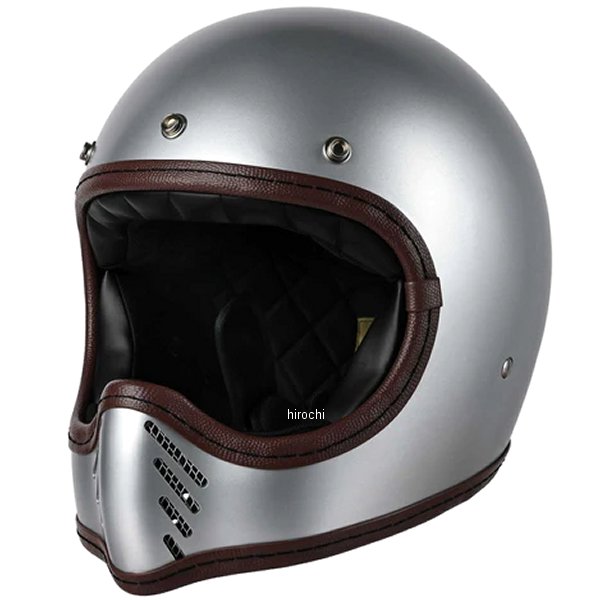 フルフェイスヘルメット TRIPLE CROSS シルバー Mサイズ