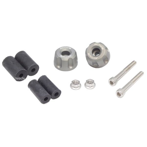 アルミバーエンド リボルバー φ30-L18 マットガンメタ