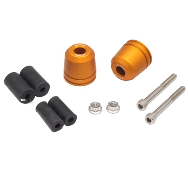 アルミバーエンド φ33-L33 マットゴールド