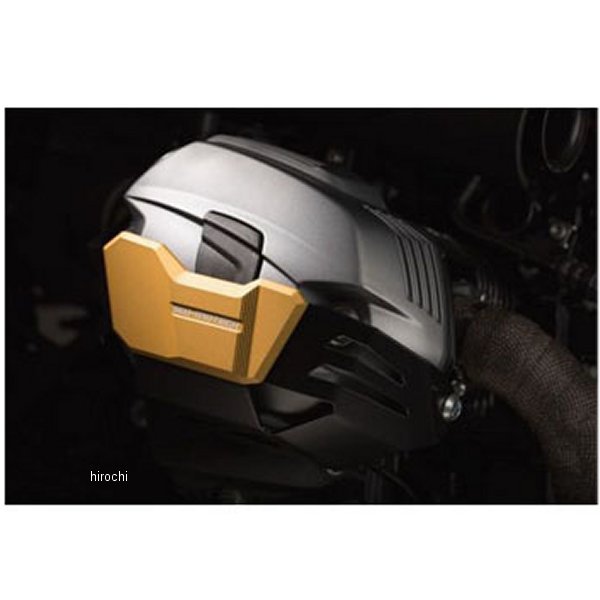 シリンダーガード ゴールド 16年-18年 BMW R1200、R nineT