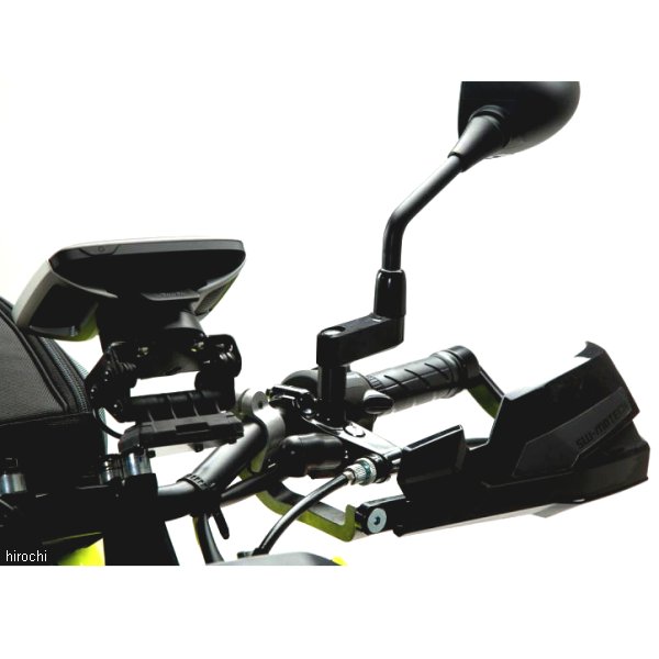 ミラーエクステンションサイド 40mm M10×P1.25用/40mmカラー付き 黒