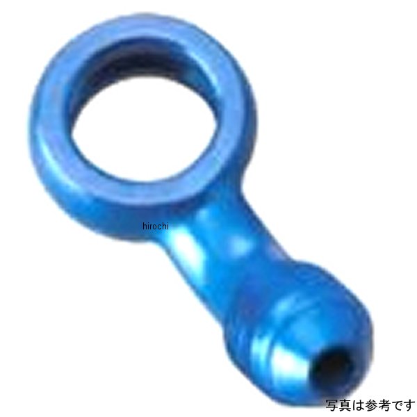 グッドリッジ ビルドアライン #3 バンジョーアダプター 45°アルミ 青