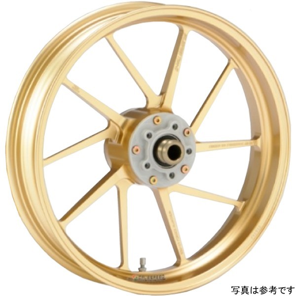 フロントホイール TYPE-R 350-17 07年-17年 WR250X 黒 ガラスコート