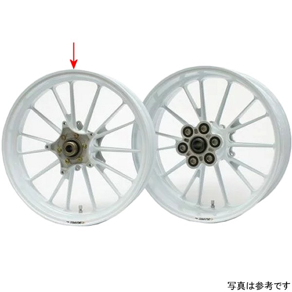 フロントホイール TYPE-S 350-17 90年-03年 GPZ900R A7-A16 白