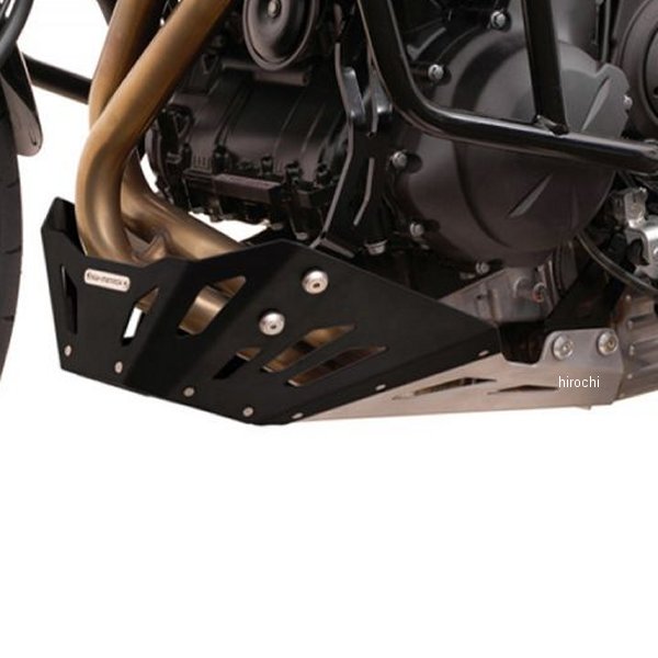 エンジンガード 07年-14年 VERSYS650 黒