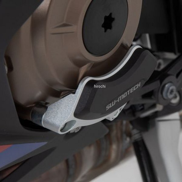 エンジンケースプロテクター 19年 BMW S1000RR 黒/シルバー