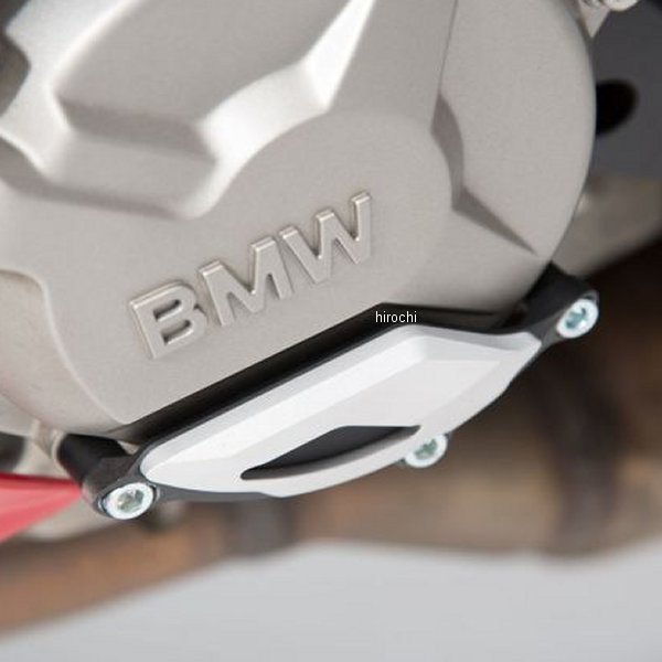エンジンケースプロテクター BMW S1000R、RR、XR シルバー