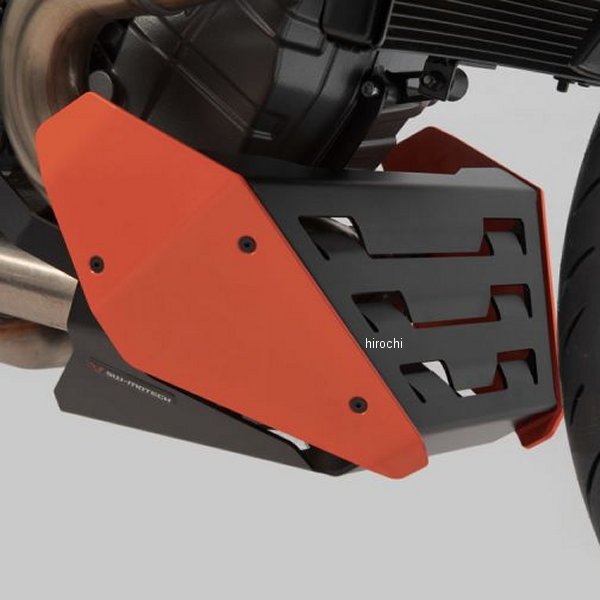 フロントスポイラー 19年-21年 KTM 1290SUPERDUKE R オレンジ/黒