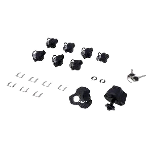 TRAX キーシリンダー EVOキャリア盗難防止ロックセット