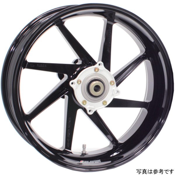 リアホイール TYPE-E 600-17 09年-16年 ZRX1200 DAEG 5mmオフセット 白