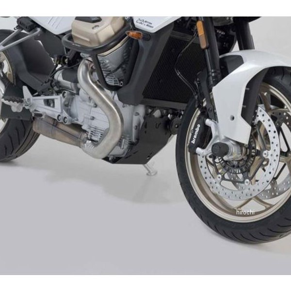 /B SWモテック アンダーガード 22年 モトグッチ V100 Mandello/S 黒