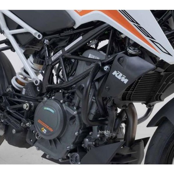 /B SWモテック クラッシュバー KTM 390DUKE 黒