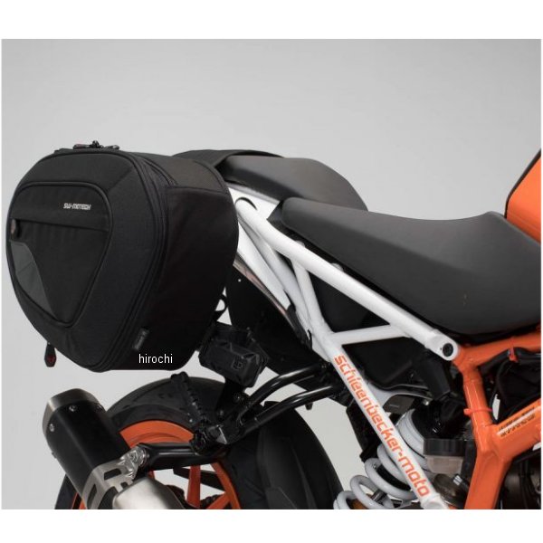 BLAZE サドルバッグセット ハイバージョン 17年-20年 KTM 125DUKE 黒