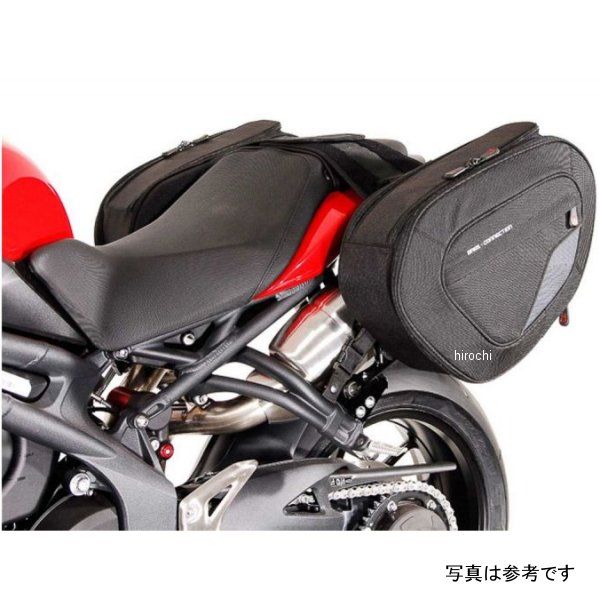 BLAZE サドルバッグセット ハイバージョン 10年-15年トライアンフ スピードトリプル 黒