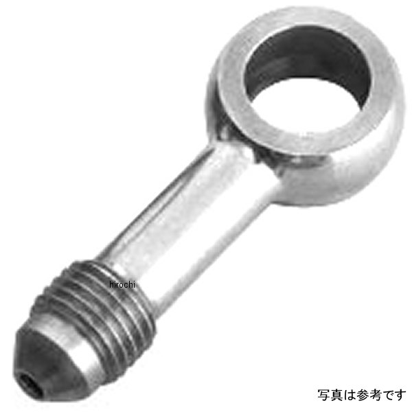 グッドリッジ ビルドアライン #3 バンジョーアダプター ストレート 11mm(P7/16 ハーレー対応) ステンレス