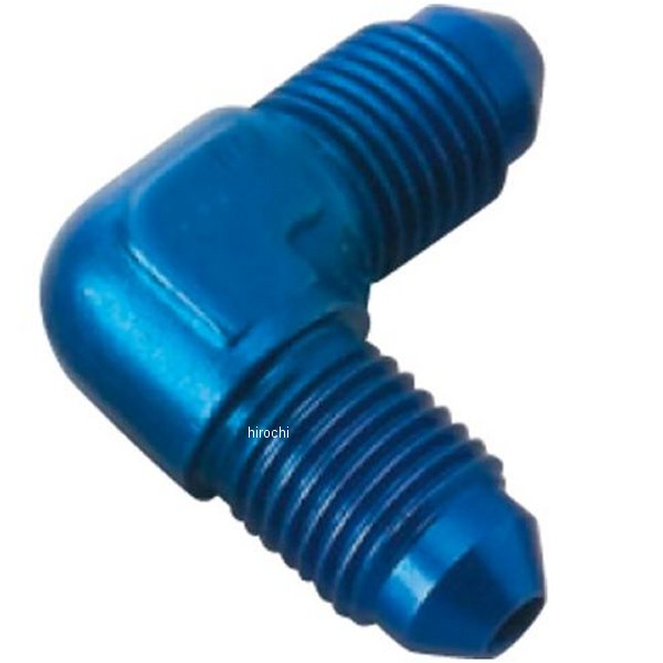 グッドリッジ ビルドアライン #3 ホースジョイント L型 アルミ青