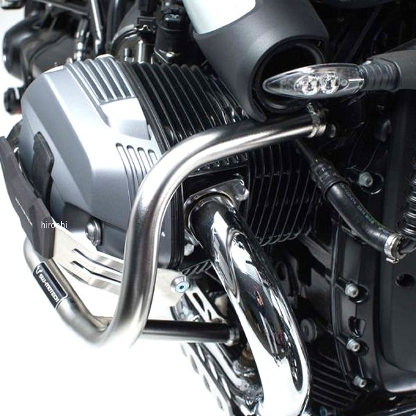 クラッシュバー 14年 BMW R nineT 黒 ステンレス