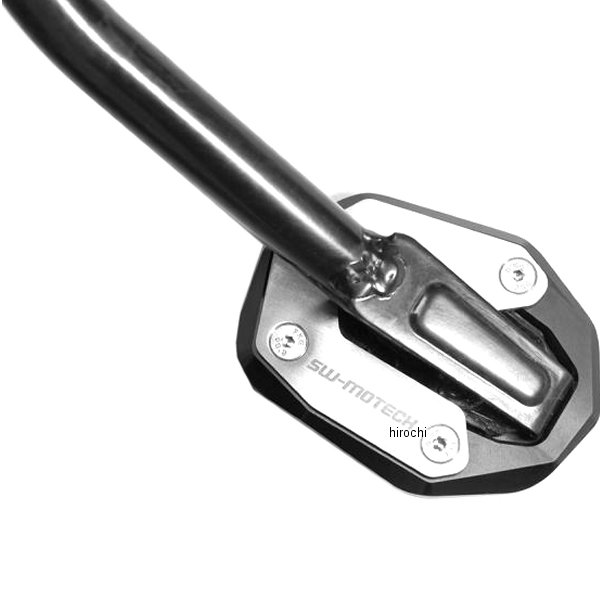 サイドスタンドエクステンション 15年 ドゥカティ スクランブラー 黒/シルバー