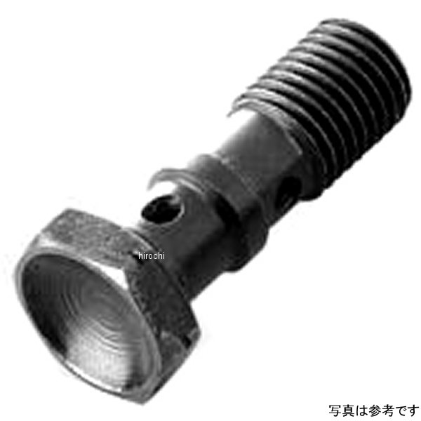 グッドリッジ ビルドアライン #3 バンジョーボルト P1.25W ステンレス/黒