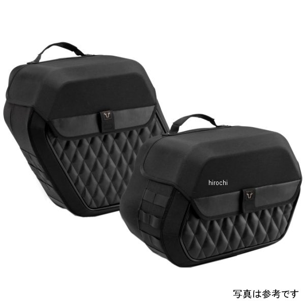 レジェンドギア サイドバッグLH 左右セット 17年-19年 ハーレー ソフテイル ファットボブ 黒