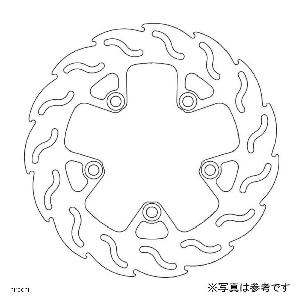 リア フレイム ステンローター φ250 ZRX1100