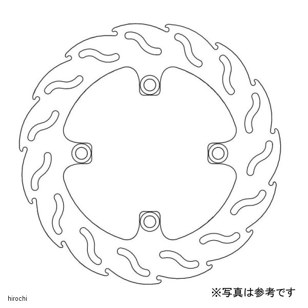 リア フレイム ステンローター φ228.5 ZX-12R