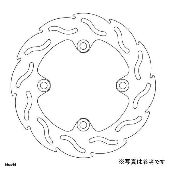 リア フレイム ステンローター φ220 ZX-9R