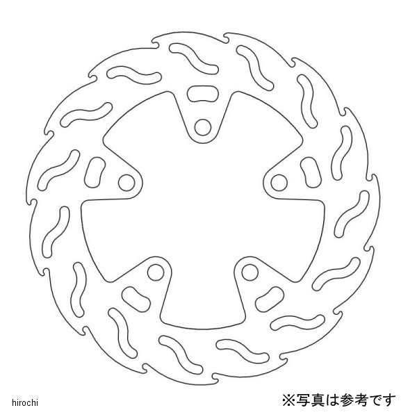 リア フレイム ステンローター φ230 ZXR750R