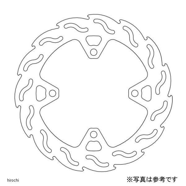 リア フレイム ステンローター φ250 ZZR1400