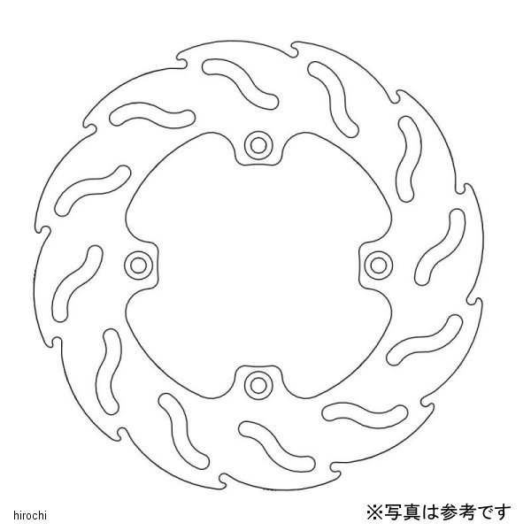 フレイム ステンローター リア YZ80/85