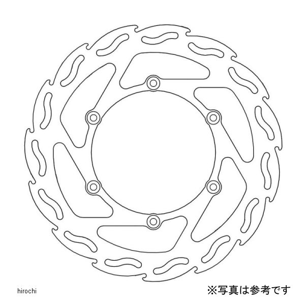 フレイム ステンローター フロント DR-Z250 WRF250