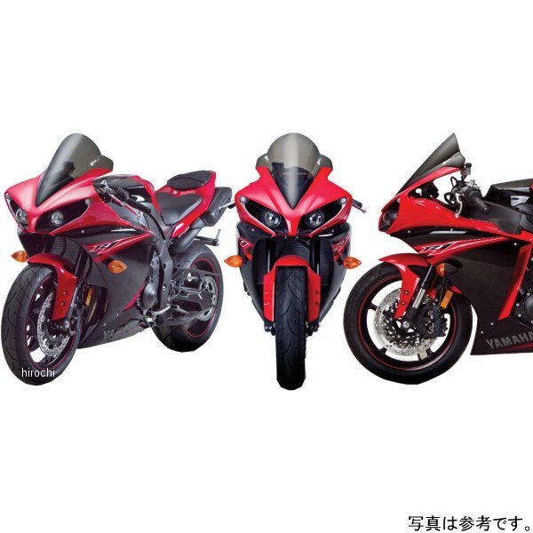 スクリーン ダブルバブル 09年-14年 YZF-R1 ダークスモーク