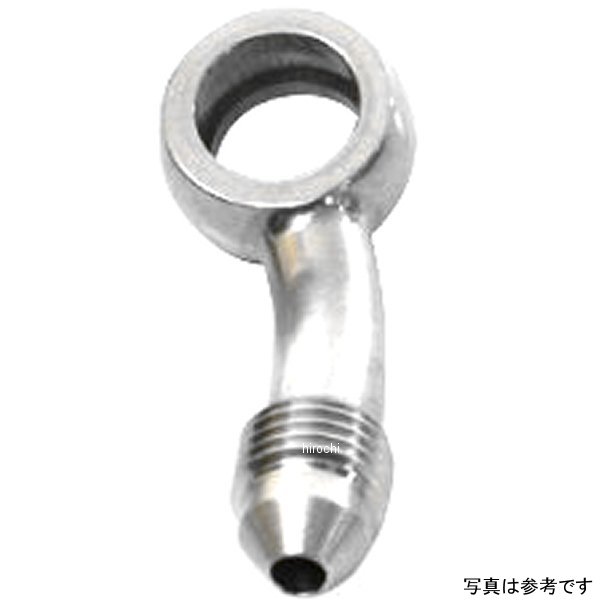 グッドリッジ ビルドアライン #3 バンジョーアダプター 20° 右ひねり ステンレス 黒