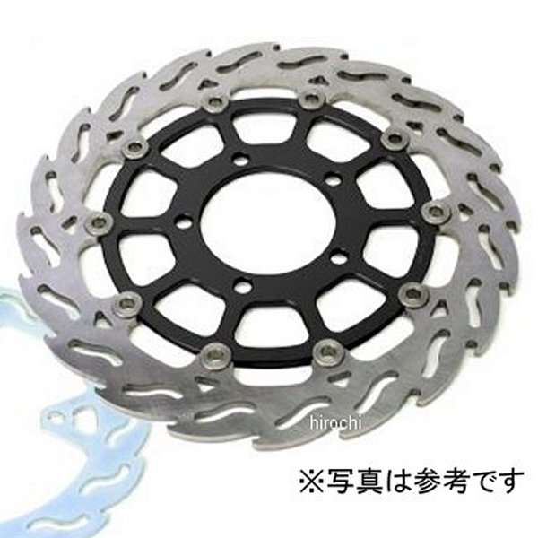 モトマスター MOTO MASTER (受発品) フロント フレイム ステンローター ブラックインナー φ310/左 CBR600RR