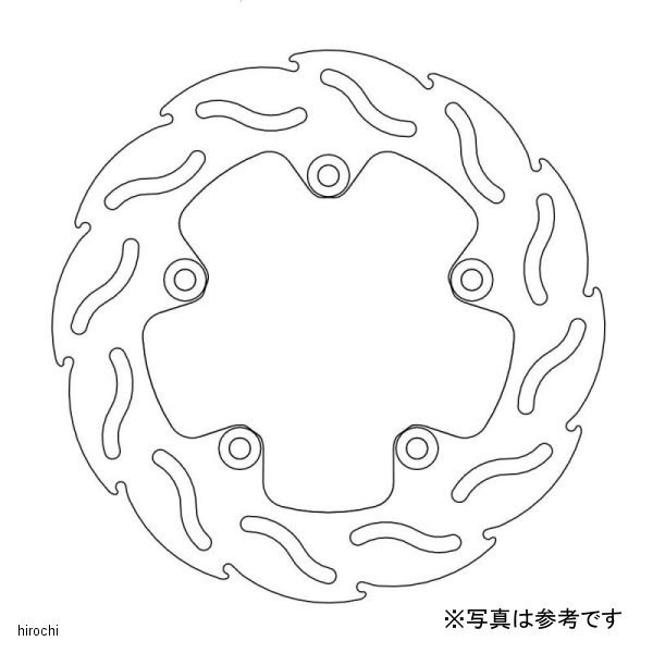 リア フレイム ステンローター φ220 APRILIA MANA850