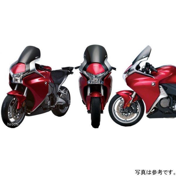 スクリーン スポーツツーリング 10年-13年 VFR1200F スモーク