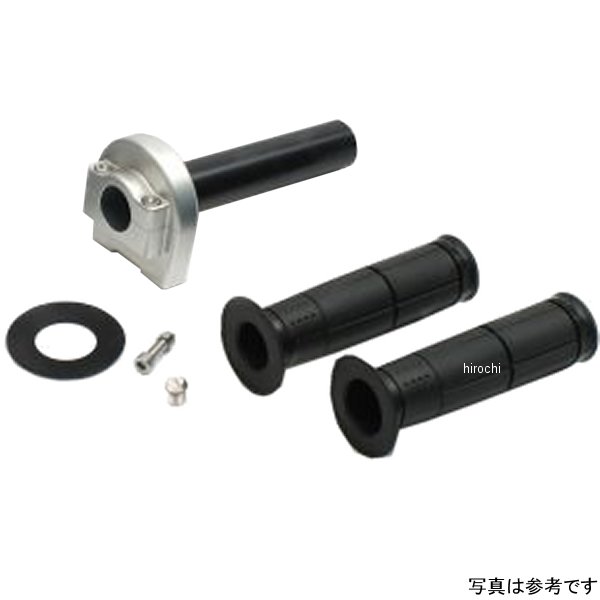 スロットルキット タイプ1 巻取径φ32 グロメット付き 11年-12年 KTM DUKE 200、125 シルバー