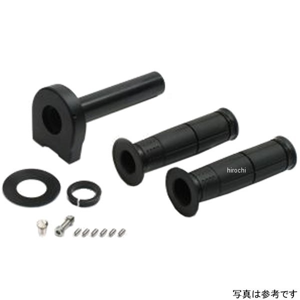 スロットルキット タイプ2 巻取径φ32 グロメット付き 11年-12年 KTM DUKE 200、125 黒