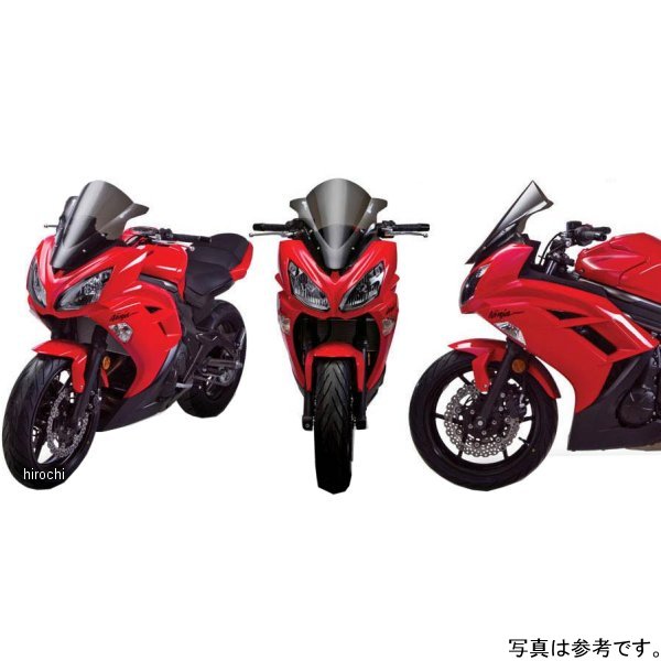 スクリーン 12年-16年 ニンジャ650 ダブルバブル ダークスモーク