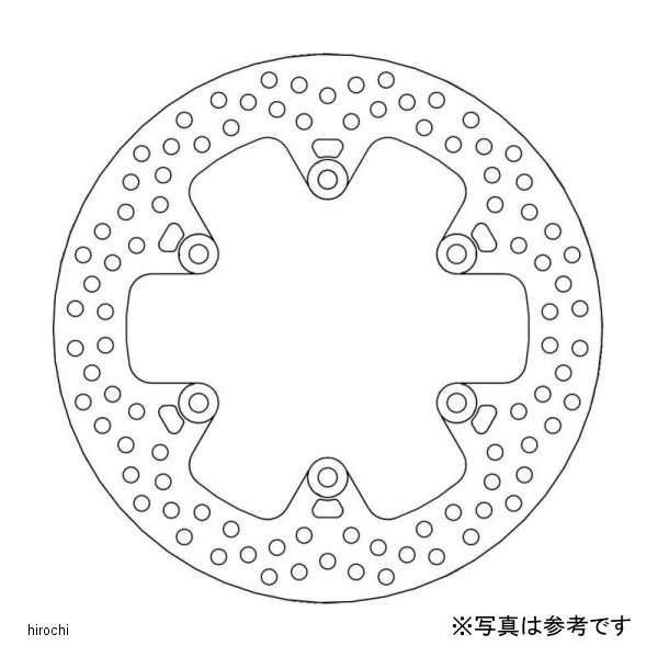 ヘイローディスク リア φ245 02年-10年 TDM900