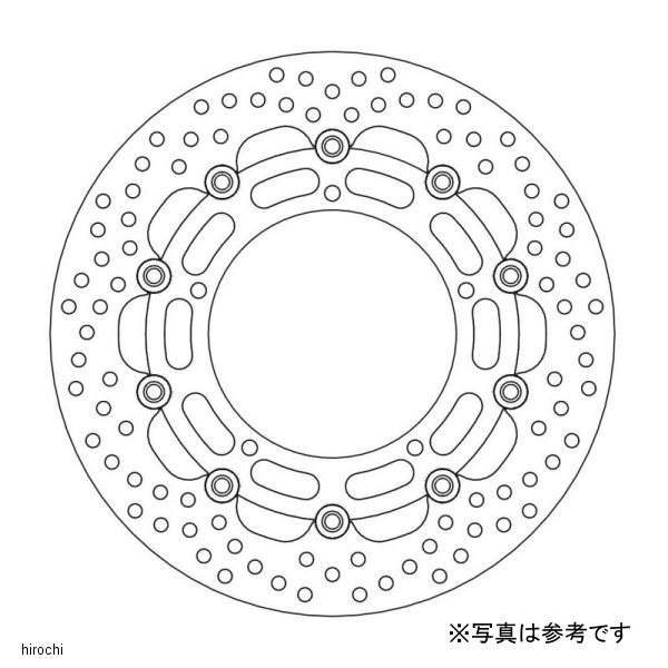ヘイローディスク フロント φ300 左右共通 03年-04年 YZF-R6