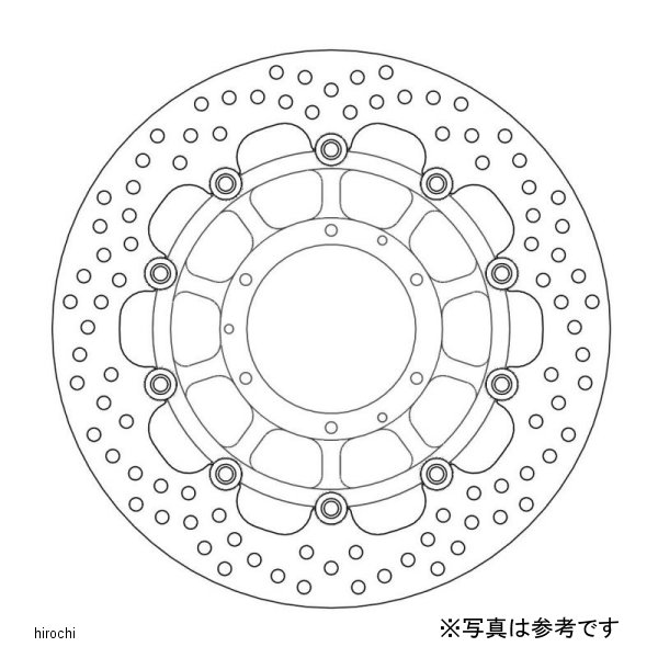 ヘイローディスク フロント φ310 左右共通 03年-13年 CBR600RR