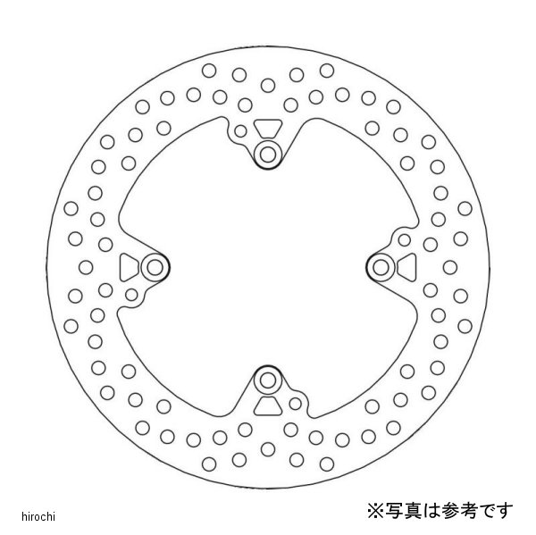 モトマスター MOTO MASTER (受注発注品) ヘイローディスク リア φ245 14年-18年 MT-09