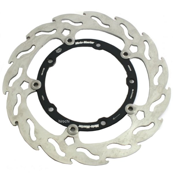 フロント フレイム ステンローター ブラックインナー φ280/右 14年-17年 MT-07