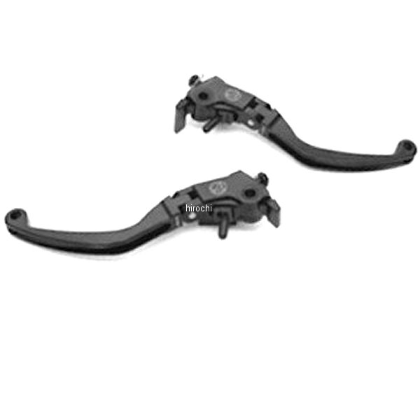 アジャスタブルビレットブレーキレバーRS 05年-13年 GSX-R1000、GSX-R750 黒