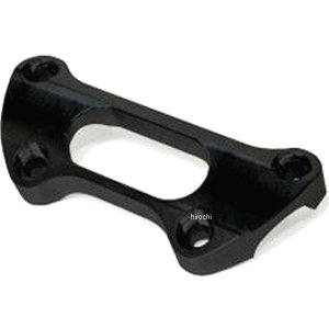 ハンドルクランプ アッパー コンバーチブルステム用 00年-15年 スポーツスター、ダイナ 黒