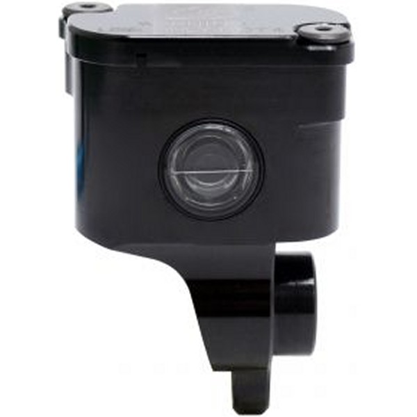 リアマスターシリンダー用 アルミ削り出し リザーバータンク 90° 黒