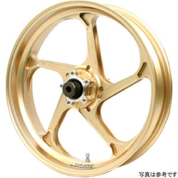 フロントホイール TYPE-GP1S 350-17 14年-17年 MT-07、18年 XSR700 ABS不可 黒